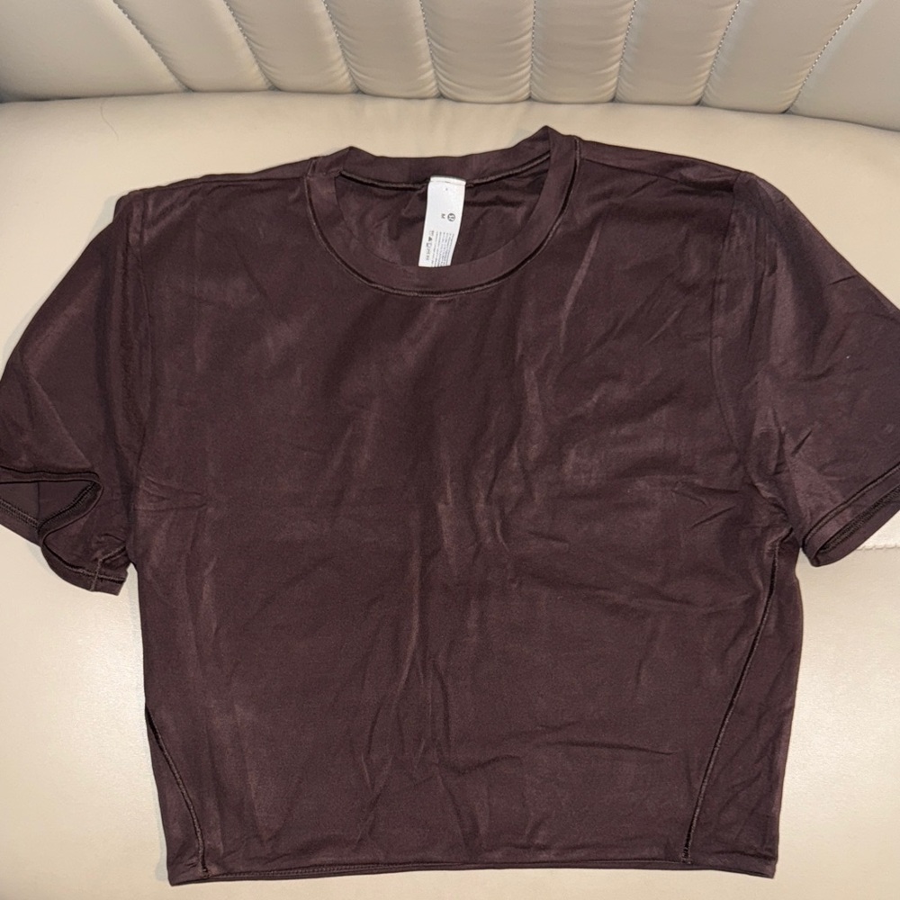 Lululemon Espresso Crop Top